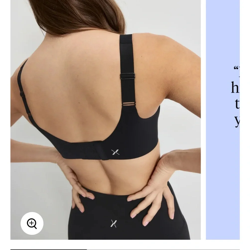 Kinx Women’s Navy High Support Ladder Strap Catalyst Bra Size 8